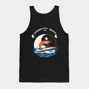 Shrimp-City Beach 1993 Viagra Boys Tank Top