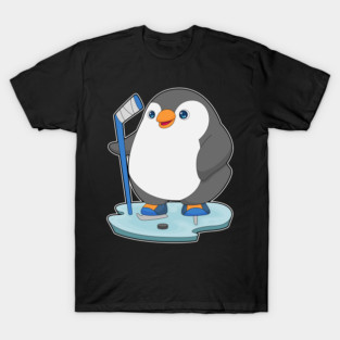 Penguin Ice hockey Ice hockey stick T-Shirt