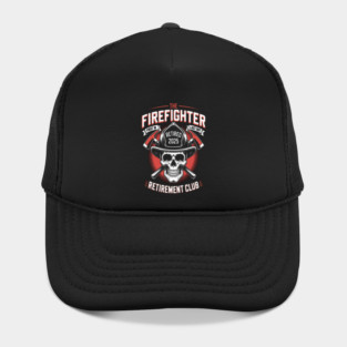 Firefighter Retirement Club Party Fire Fighters Last Alarm Hat