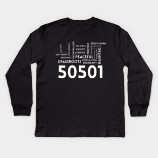50501 movement Kids Long Sleeve T-Shirt