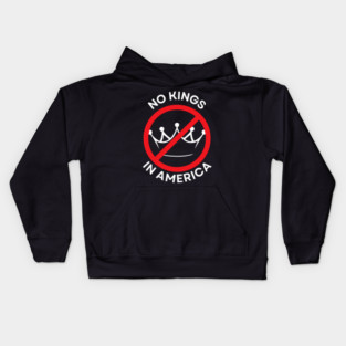 no kings in america we the people Kids Hoodie