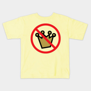 No Kings Kids T-Shirt