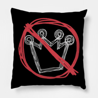 No Kings In America Pillow