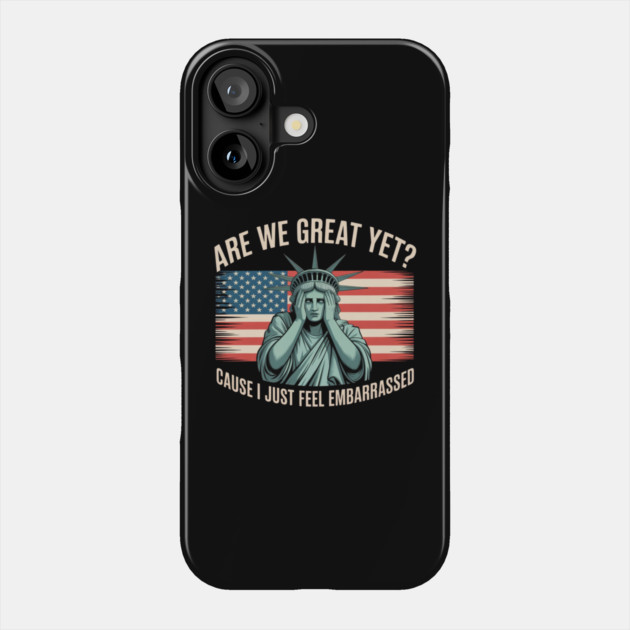anti-trump Phone Case by Creatifly Graphic Tees