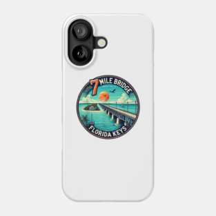 Florida Keys 7 Mile Bridge Marathon Phone Case