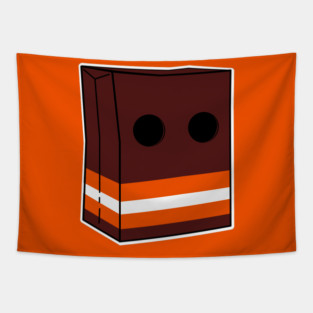 Anonymous Browns Fan Tapestry