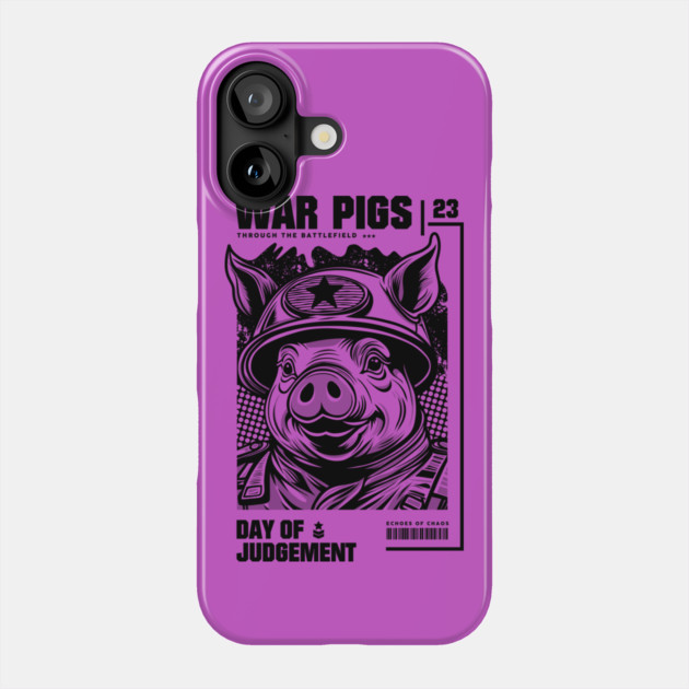WAR PIGS Phone Case by artslaves