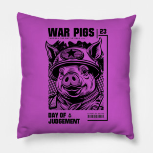 WAR PIGS Pillow