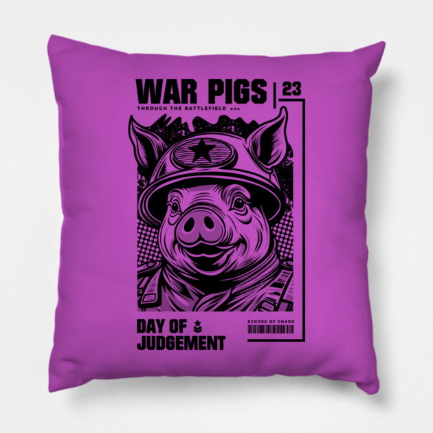 WAR PIGS Pillow by artslaves