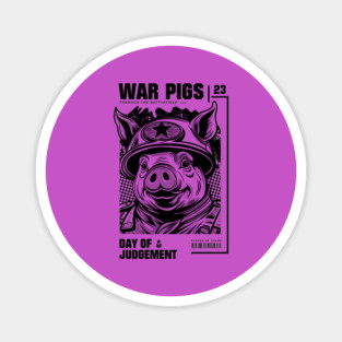 WAR PIGS Magnet