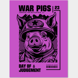 WAR PIGS Posters and Art