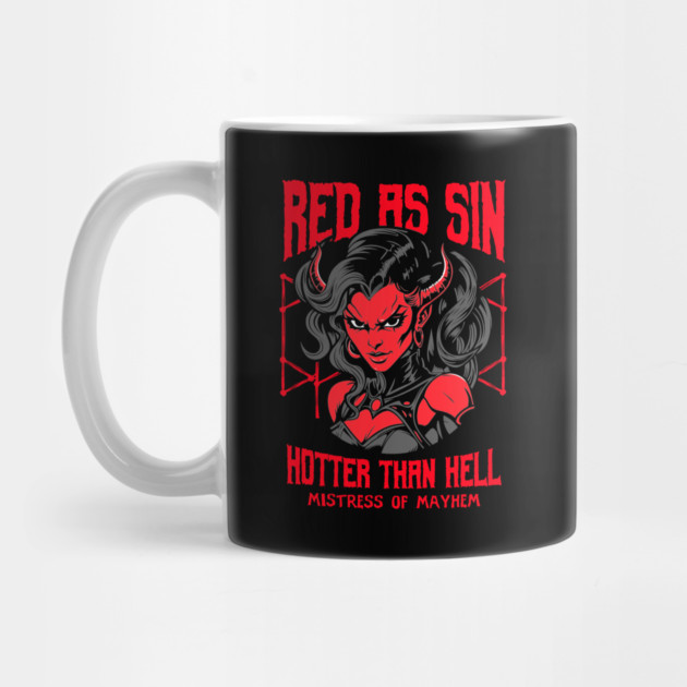 RED AS SIN by artslaves