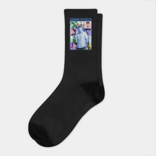 Iconic Collage Collection - Shawn Spencer Socks