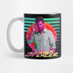 Neon Dreams Series - Shawn Spencer Mug