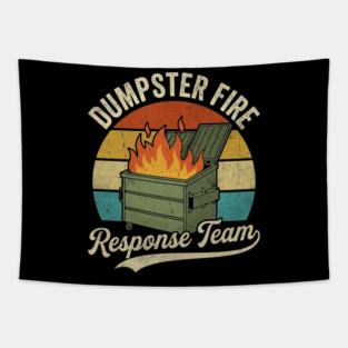 dumpster-fire-response-team Tapestry