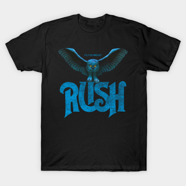 Rush Band Vintage T-Shirt by dukun_digital