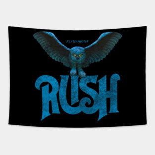 Rush Band Vintage Tapestry