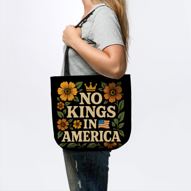 No-kings-in-america by Creatifly Graphic Tees