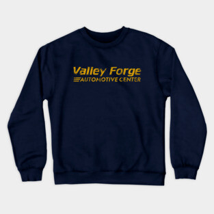 Valley Forge Automotive Center - Vintage Distressed Logo Crewneck Sweatshirt