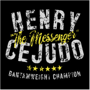 Henry Cejudo The Messenger Posters and Art