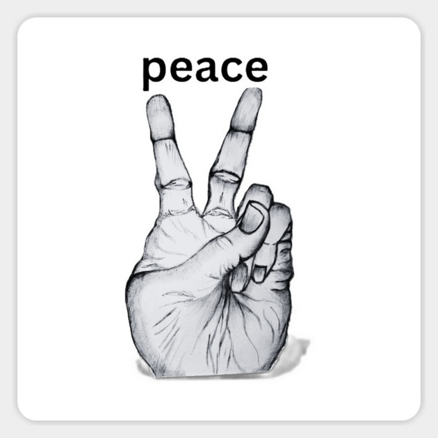 I Wish You Peace Magnet by Drago