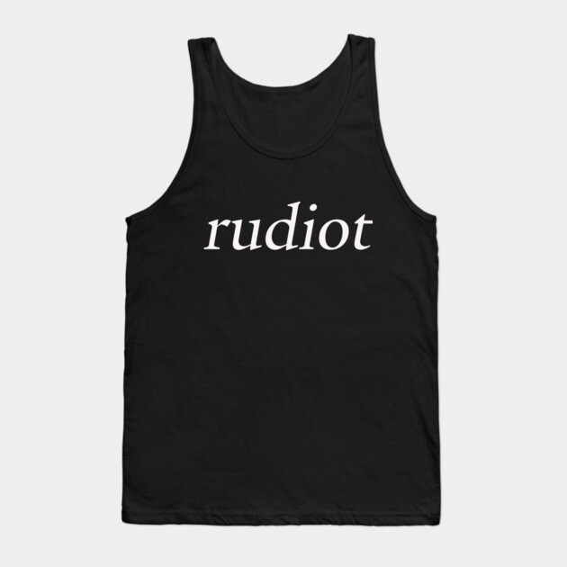 Rudiot Tank Top by Margin's Store
