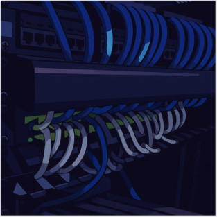 Cable Management Posters and Art