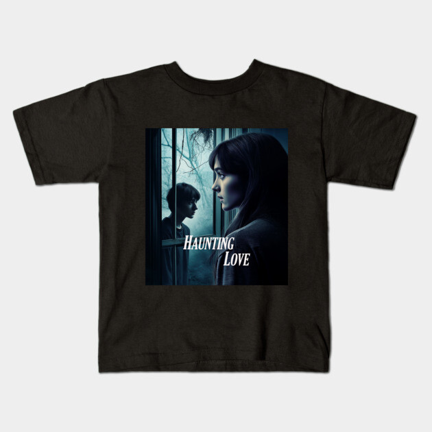 Haunting Love Kids T-Shirt by Margin's Store