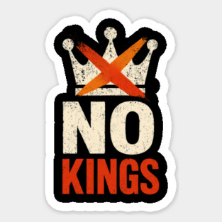 No-kings-in-america Sticker