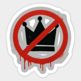 No-kings-in-america Sticker