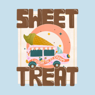 Sweet treat ice cream truck T-Shirt