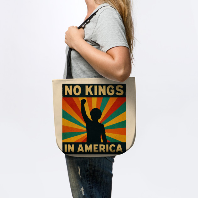 No-kings-in-america by Creatifly Graphic Tees