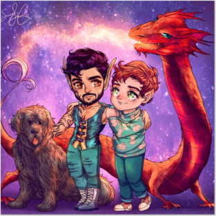 Will & Leti Chibi Posters and Art