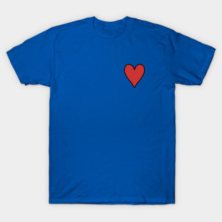 Valentines Day Small Red Heart of Love T-Shirt
