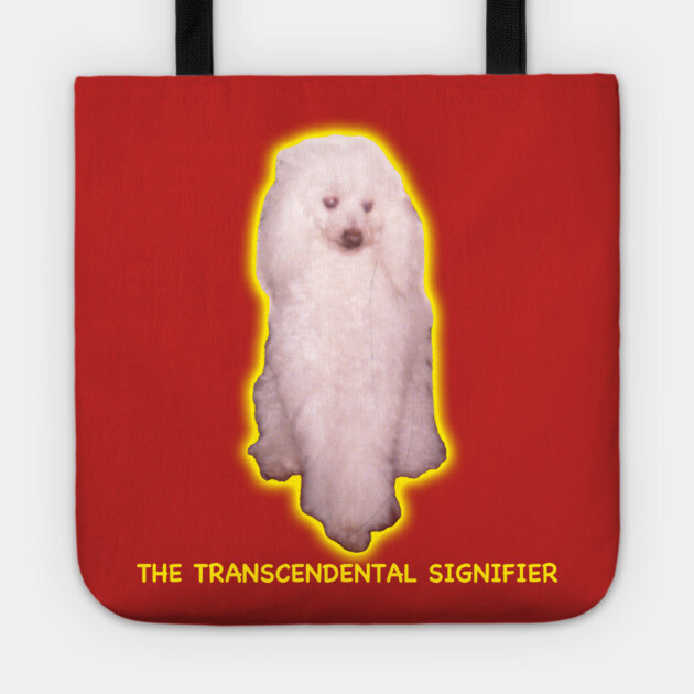 The Transcendental Signifier Tote by Margin's Store