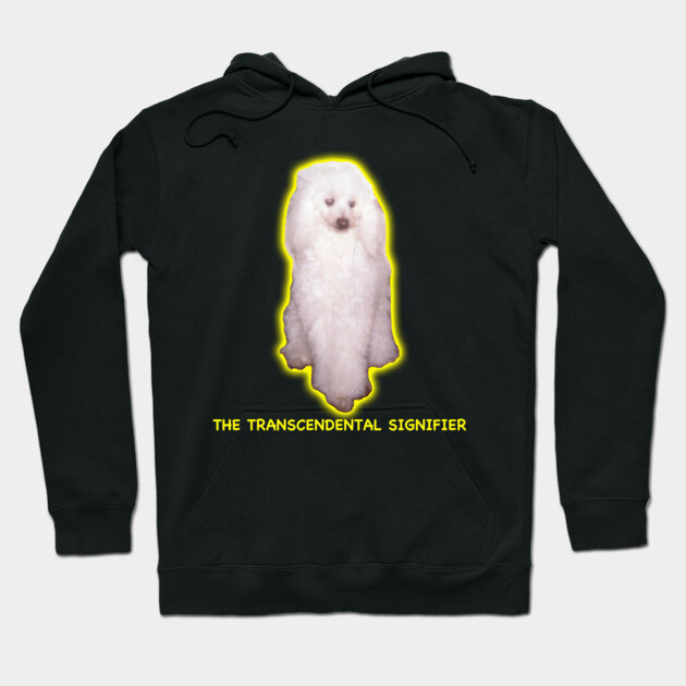 The Transcendental Signifier Hoodie by Margin's Store