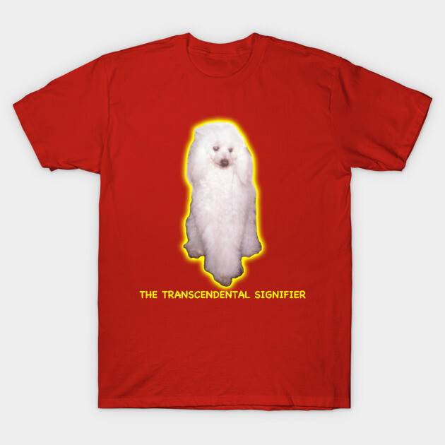 The Transcendental Signifier T-Shirt by Margin's Store