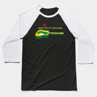 Billy_Strings Masters Golf Guitar Meet me at The Creek Baseball T-Shirt