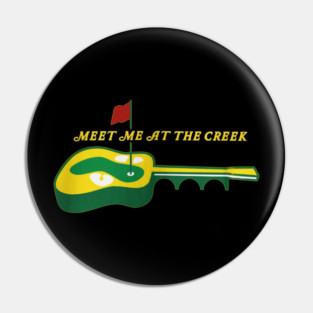 Billy_Strings Masters Golf Guitar Meet me at The Creek Pin