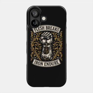 The Flesh Breaks Iron Wargaming Phone Case