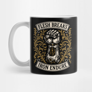 The Flesh Breaks Iron Wargaming Mug