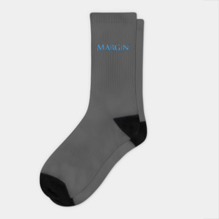 Margin Films Logo Socks