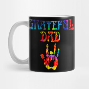 Grateful Dad Dad's Gratitude Tee Celebrate Fatherhood Father's Day Mug