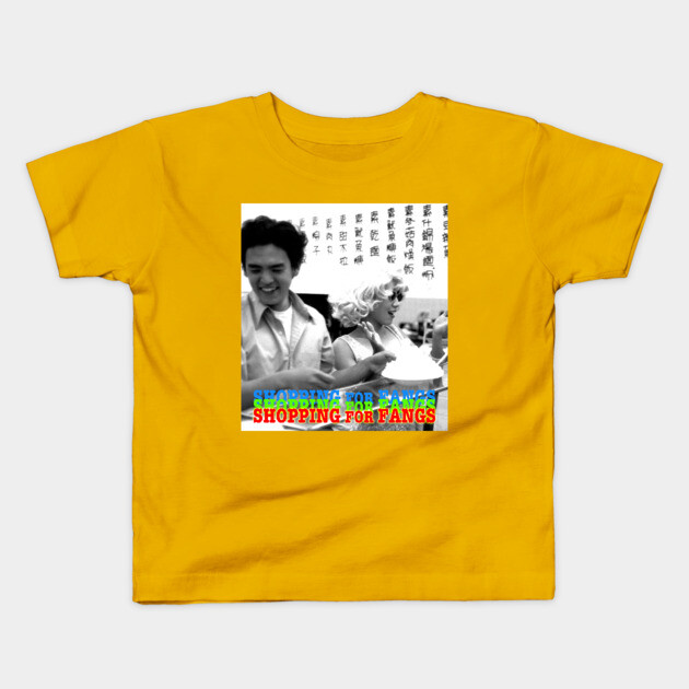 Shopping for Fangs Kids T-Shirt by Margin's Store