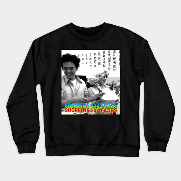 Shopping for Fangs Crewneck Sweatshirt by Margin's Store