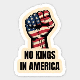 No-kings-in-america Sticker