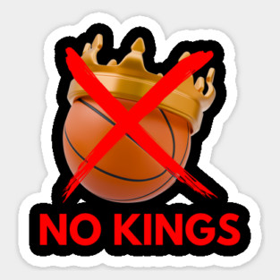 No-kings-in-america Sticker