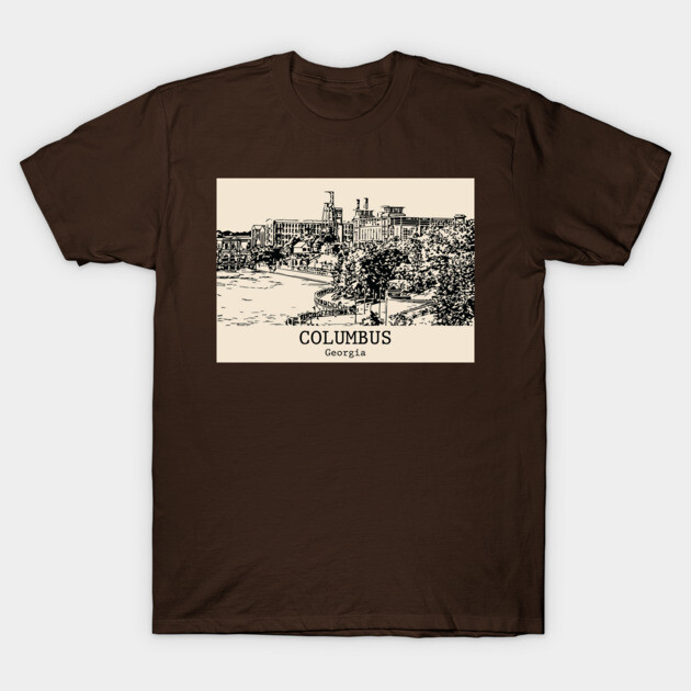 Columbus – Georgia T-Shirt by Lakeric