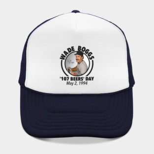 Wade Boggs '107 Beers Day' Hat