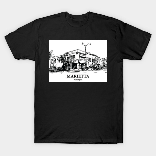 Marietta – Georgia T-Shirt by Lakeric